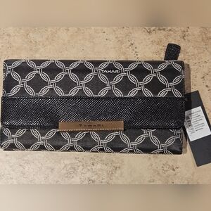 Tahari Black New Clutch Wristlet